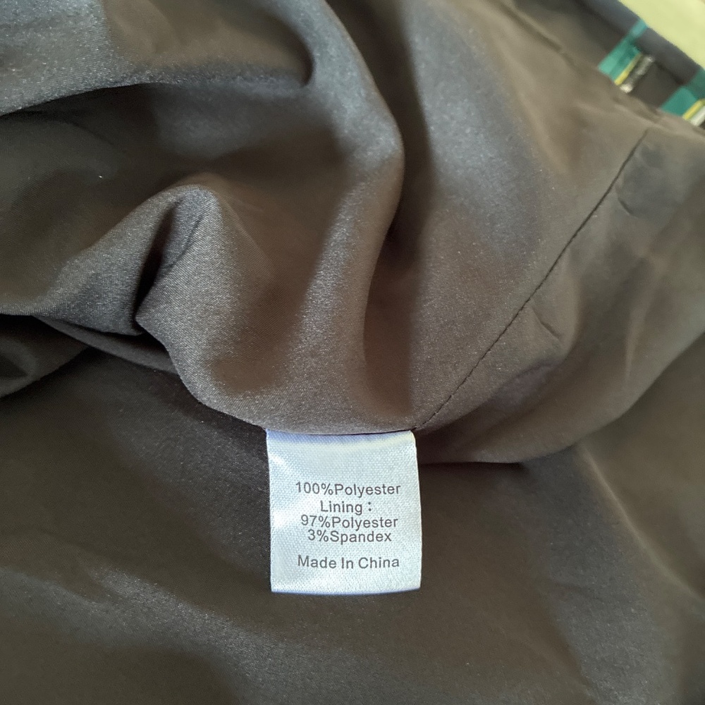 NWT Tuckernuck Palmerston dress in black and red highland plaid S - Picture 12 of 13